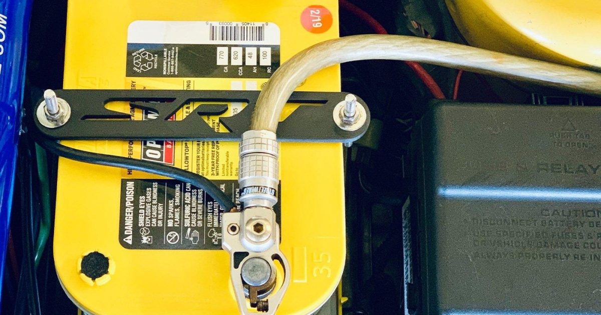 Custom Car Battery Hold Down Bar | Additive Manufacturing Trends